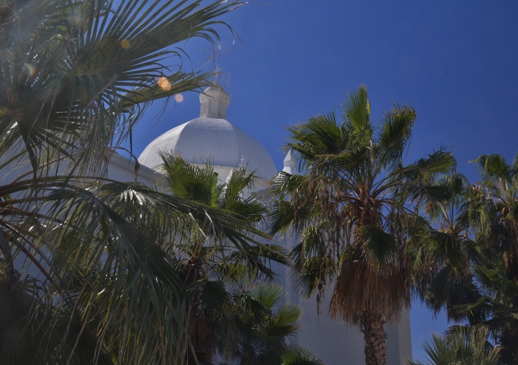 Ajo's white church